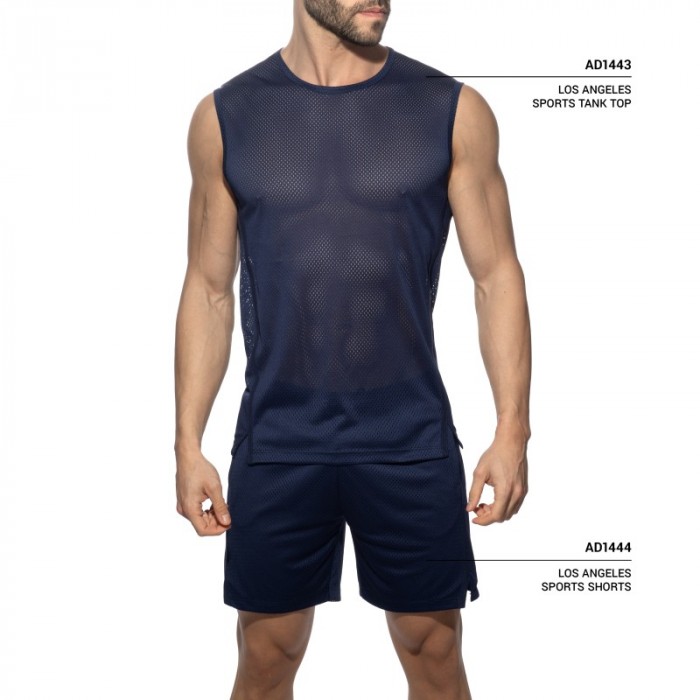 Tank top der Marke ADDICTED - copy of Débardeur Addicted Los Angeles Sports - Noir - Ref : AD1443 C09