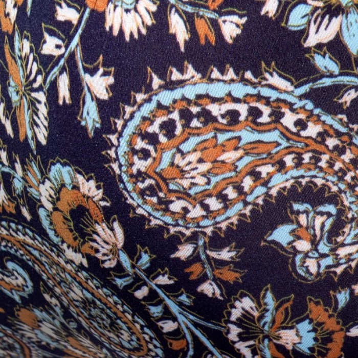 Brief of the brand ES COLLECTION - Bikini Es Collection Paisley - Bleu Marine - Ref : UN688 C09