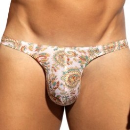 Thong of the brand ES COLLECTION - copy of Mini String Addicted Paisley Édition Limitée - Bleu Marine - Ref : UN689 C28