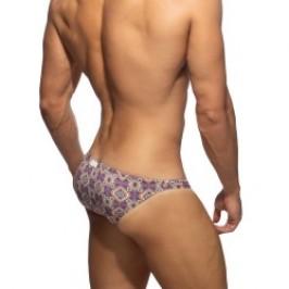 Bath Brief of the brand ADDICTED - Bikini de bain Addicted Mosaïc - Violet - Ref : ADS406 C19