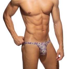 Bath Brief of the brand ADDICTED - Bikini de bain Addicted Mosaïc - Violet - Ref : ADS406 C19