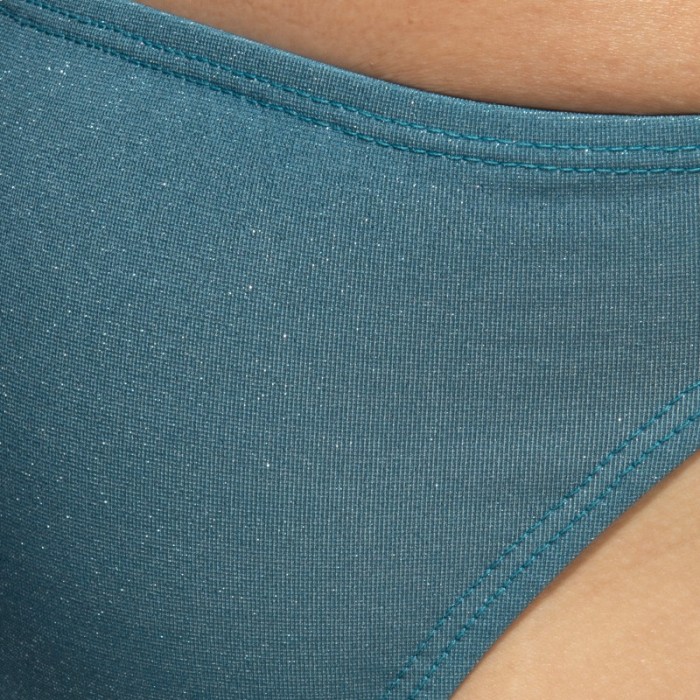 Slip de bain de la marque ADDICTED - Mini Bikini de Bain Addicted Titanio - Bleu - Ref : ADS411 C08