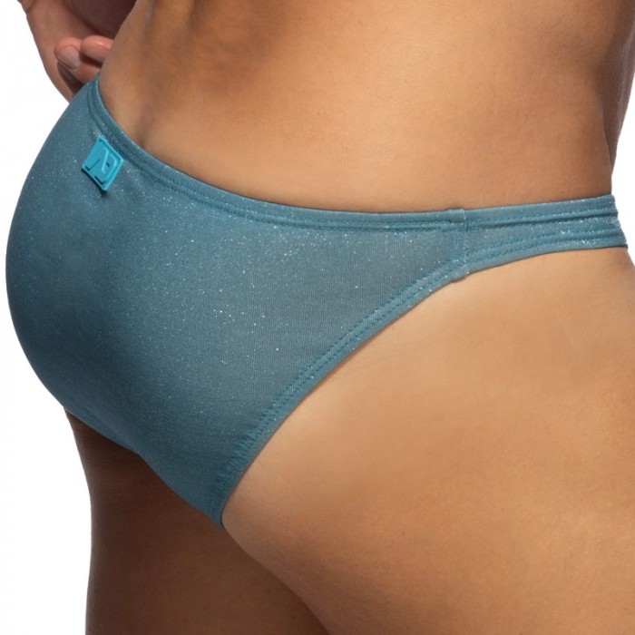 Slip de bain de la marque ADDICTED - Mini Bikini de Bain Addicted Titanio - Bleu - Ref : ADS411 C08