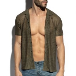 Shirt of the brand ES COLLECTION - copy of Chemise Es Collection Formentera - blanc - Ref : SHT036 C12