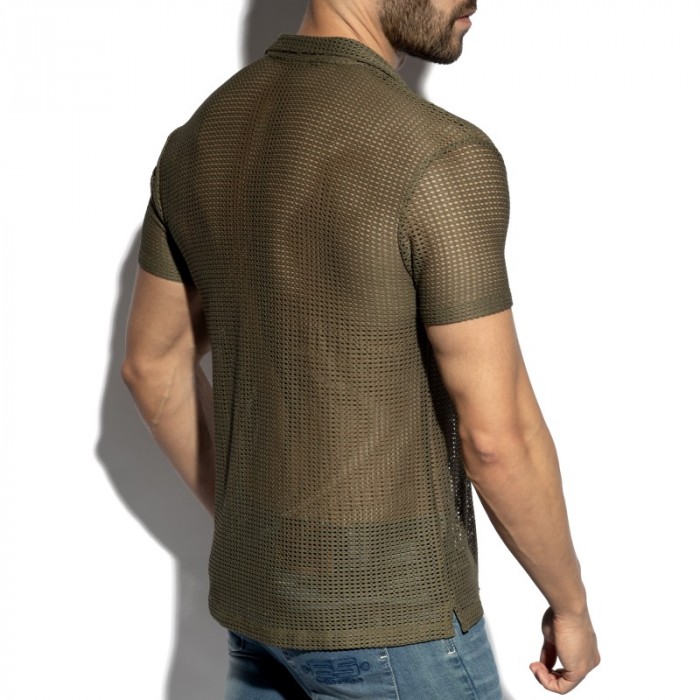 Shirt of the brand ES COLLECTION - copy of Chemise Es Collection Formentera - blanc - Ref : SHT036 C12