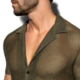 Shirt of the brand ES COLLECTION - copy of Chemise Es Collection Formentera - blanc - Ref : SHT036 C12