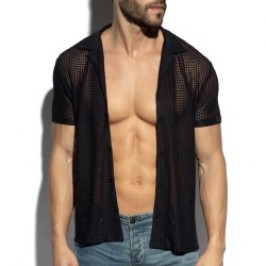 Camicia del marchio ES COLLECTION - copy of Chemise Es Collection Formentera - blanc - Ref : SHT036 C10