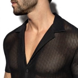 Camicia del marchio ES COLLECTION - copy of Chemise Es Collection Formentera - blanc - Ref : SHT036 C10