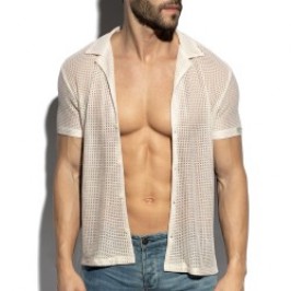Shirt of the brand ES COLLECTION - Chemise Es Collection Formentera - blanc - Ref : SHT036 C02