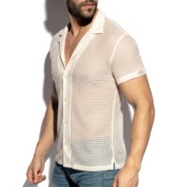 Shirt of the brand ES COLLECTION - Chemise Es Collection Formentera - blanc - Ref : SHT036 C02