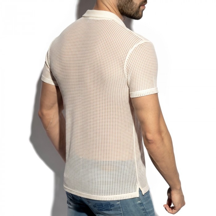 Shirt of the brand ES COLLECTION - Chemise Es Collection Formentera - blanc - Ref : SHT036 C02