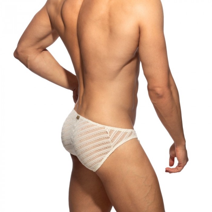 Slip del marchio ADDICTED - Bikini Addicted Barewave Édition Limitée - Blanc - Ref : AD1470 C02