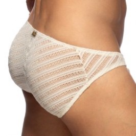 Slip del marchio ADDICTED - Bikini Addicted Barewave Édition Limitée - Blanc - Ref : AD1470 C02