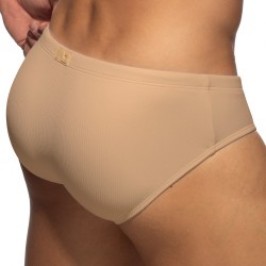 Slip de bain de la marque ADDICTED - Slip de Bain Addicted Basic Rib - Beige - Ref : ADS386 C28