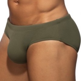 Bath Brief of the brand ADDICTED - copy of Slip de Bain Addicted Basic Rib - Blanc - Ref : ADS386 C12