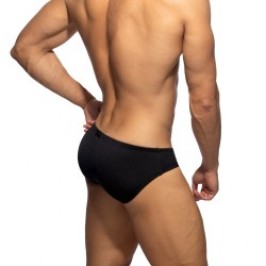 Slip de bain de la marque ADDICTED - Slip de Bain Addicted Basic Rib - Noir - Ref : ADS386 C10