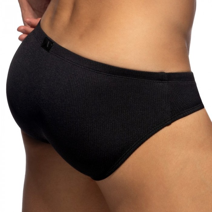Bath Brief of the brand ADDICTED - copy of Slip de Bain Addicted Basic Rib - Blanc - Ref : ADS386 C10