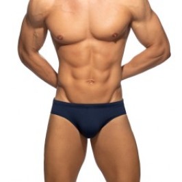 Slip de bain de la marque ADDICTED - Slip de Bain Addicted Basic Rib - Bleu Marine - Ref : ADS386 C09