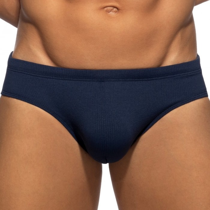 Bath Brief of the brand ADDICTED - copy of Slip de Bain Addicted Basic Rib - Blanc - Ref : ADS386 C09