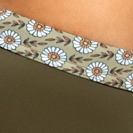 Brief of the brand ADDICTED - copy of Bikini Addicted Flowery Band Édition Limitée - Bleu Marine - Ref : ADS410 C12