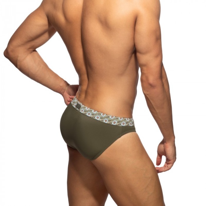 Brief of the brand ADDICTED - copy of Bikini Addicted Flowery Band Édition Limitée - Bleu Marine - Ref : ADS410 C12