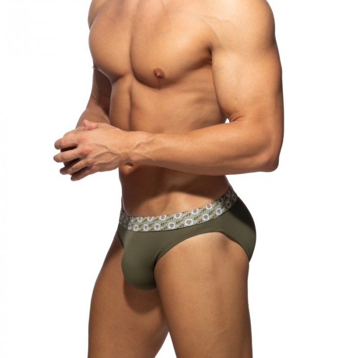 Brief of the brand ADDICTED - copy of Bikini Addicted Flowery Band Édition Limitée - Bleu Marine - Ref : ADS410 C12
