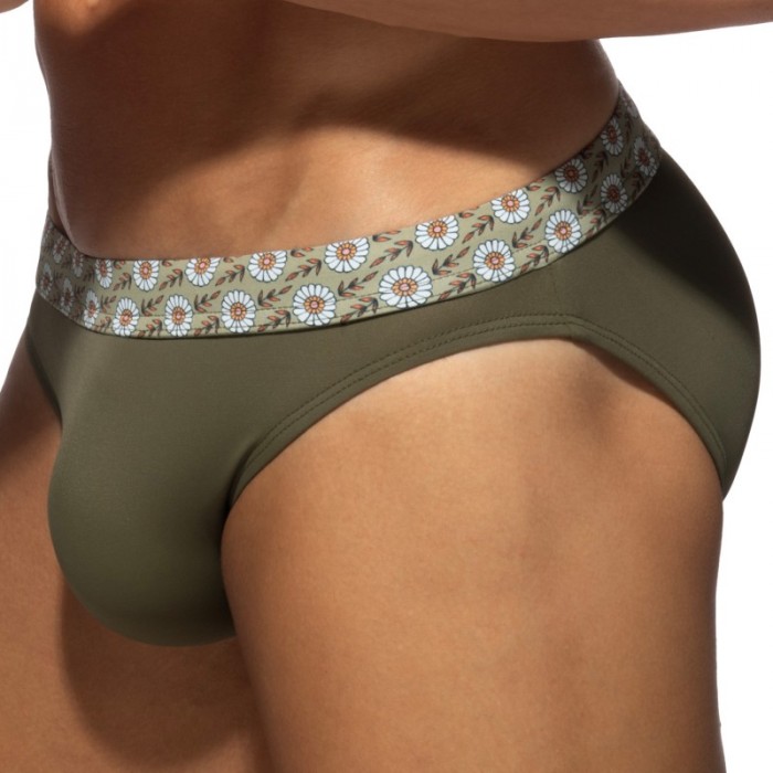 Brief of the brand ADDICTED - copy of Bikini Addicted Flowery Band Édition Limitée - Bleu Marine - Ref : ADS410 C12