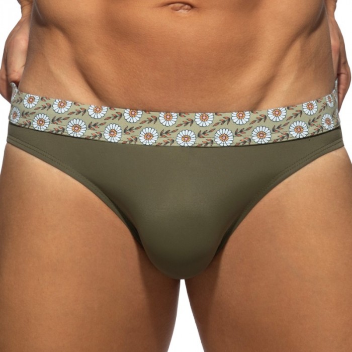 Brief of the brand ADDICTED - copy of Bikini Addicted Flowery Band Édition Limitée - Bleu Marine - Ref : ADS410 C12