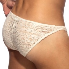 Slip del marchio ADDICTED - Bikini Addicted Spider Édition Limitée - Ivoire - Ref : AD1501 C02