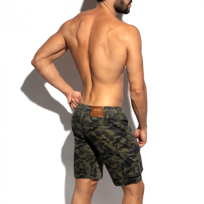 Corto de la marca ES COLLECTION - Shorts Es Collection Cargo Camo - Camouflage - Ref : ESJ079 C17