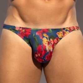 Slip de la marca ES COLLECTION - Bikini Es Collection Magenta Édition Limitée - Bleu - Ref : UN684 C09