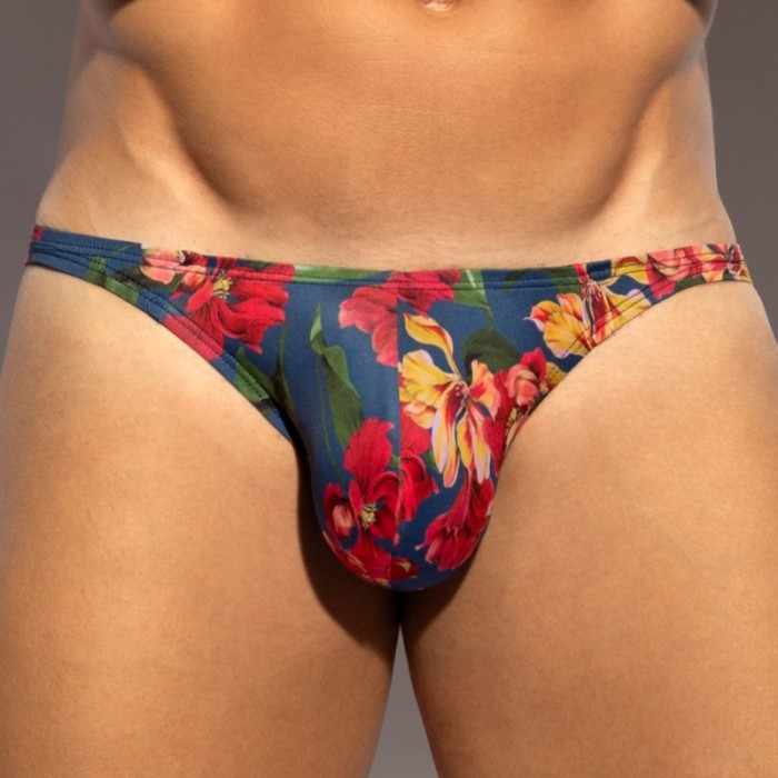 Slip de la marca ES COLLECTION - Bikini Es Collection Magenta Édition Limitée - Bleu - Ref : UN684 C09