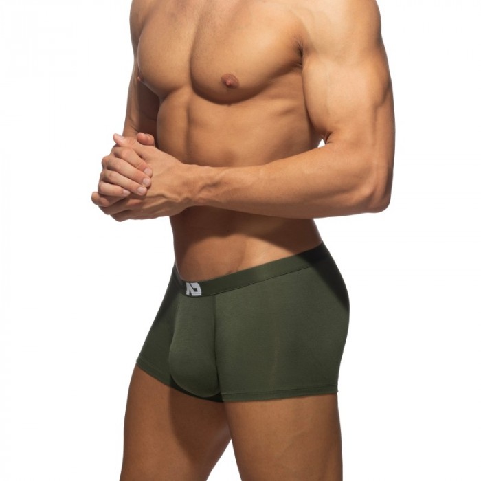 Boxer, shorty de la marque ADDICTED - Boxer Addicted Bambou Skin Layer - Kaki - Ref : AD1496 C12