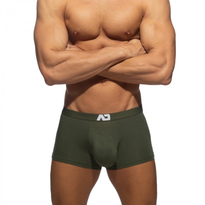 Boxer, shorty de la marque ADDICTED - Boxer Addicted Bambou Skin Layer - Kaki - Ref : AD1496 C12