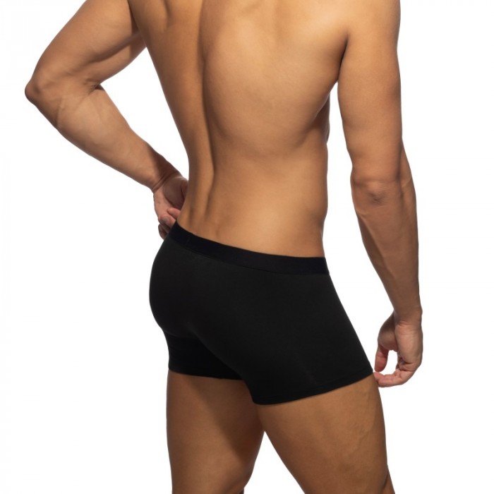 Boxer, shorty de la marque ADDICTED - Boxer Addicted Bambou Skin Layer - Noir - Ref : AD1496 C10