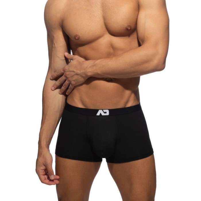 Boxer, shorty de la marque ADDICTED - Boxer Addicted Bambou Skin Layer - Noir - Ref : AD1496 C10