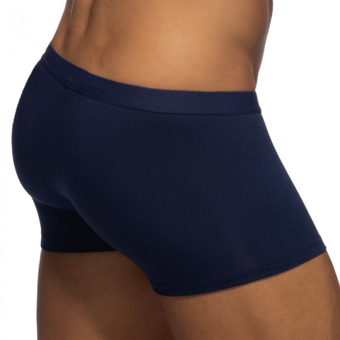 Boxer, shorty de la marque ADDICTED - Boxer Addicted Bambou Skin Layer - Bleu Marine - Ref : AD1496 C09
