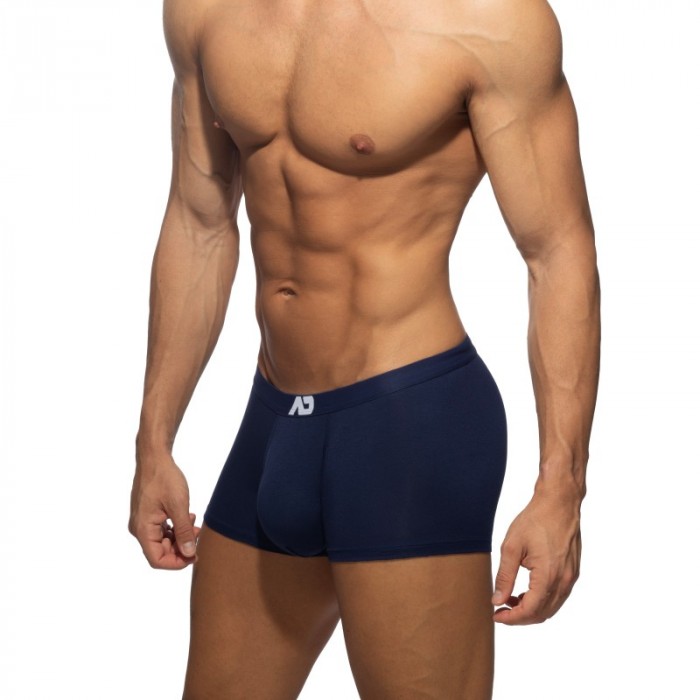 Boxer, shorty de la marque ADDICTED - Boxer Addicted Bambou Skin Layer - Bleu Marine - Ref : AD1496 C09