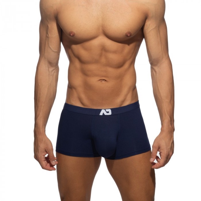 Boxer, shorty de la marque ADDICTED - Boxer Addicted Bambou Skin Layer - Bleu Marine - Ref : AD1496 C09