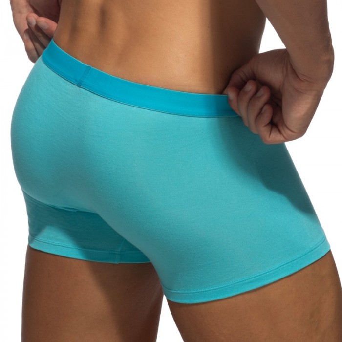 Boxer, shorty de la marque ADDICTED - Boxer Addicted Bambou Skin Layer - Bleu Ciel - Ref : AD1496 C08