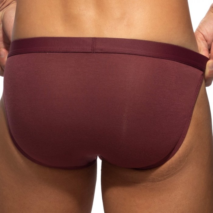 Slip, Tanga de la marque ADDICTED - Bikini Addicted Bamboo Skin Layer - Rouge - Ref : AD1498 C29