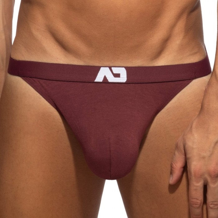 Slip, Tanga de la marque ADDICTED - Bikini Addicted Bamboo Skin Layer - Rouge - Ref : AD1498 C29