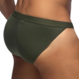 Slip, Tanga de la marque ADDICTED - Bikini Addicted Bamboo Skin Layer - Kaki - Ref : AD1498 C12