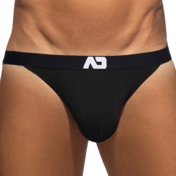 Slip, Tanga de la marque ADDICTED - Bikini Addicted Bamboo Skin Layer - Noir - Ref : AD1498 C10