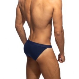 Slip, Tanga de la marque ADDICTED - Bikini Addicted Bamboo Skin Layer - Bleu Marine - Ref : AD1498 C09
