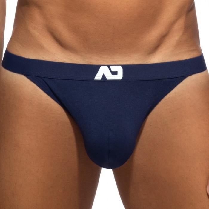 Slip, Tanga de la marque ADDICTED - Bikini Addicted Bamboo Skin Layer - Bleu Marine - Ref : AD1498 C09