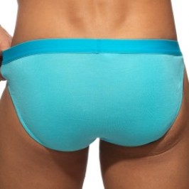 Slip, Tanga de la marque ADDICTED - Bikini Addicted Bamboo Skin Layer - Bleu Ciel - Ref : AD1498 C08