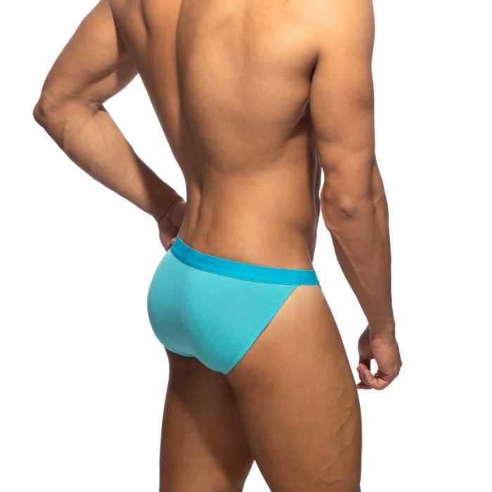 Slip, Tanga de la marque ADDICTED - Bikini Addicted Bamboo Skin Layer - Bleu Ciel - Ref : AD1498 C08