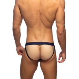 Jock strap de la marque ADDICTED - Jockstrap Addicted Bamboo Skin Layer - Bleu Marine - Ref : AD1499 C09