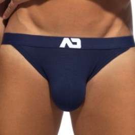 Jock strap de la marque ADDICTED - Jockstrap Addicted Bamboo Skin Layer - Bleu Marine - Ref : AD1499 C09